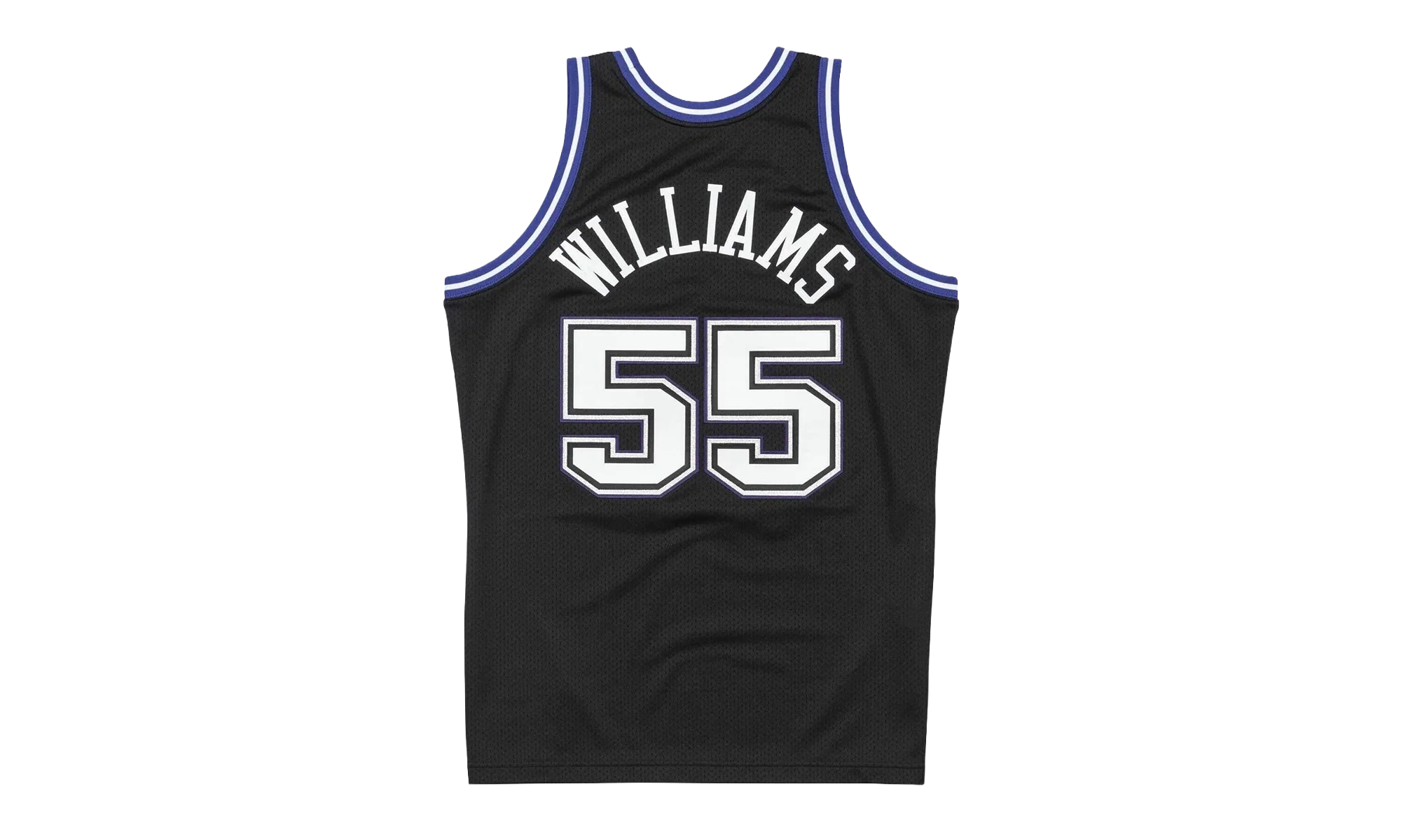 NBA Jason Williams Authentic Jersey "1998 Sacramento Kings - Black" AJY4LG19022 SKIBLCK98JWI