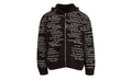 Scripture Zipper Pullover "Coal" 1110380002FW24
