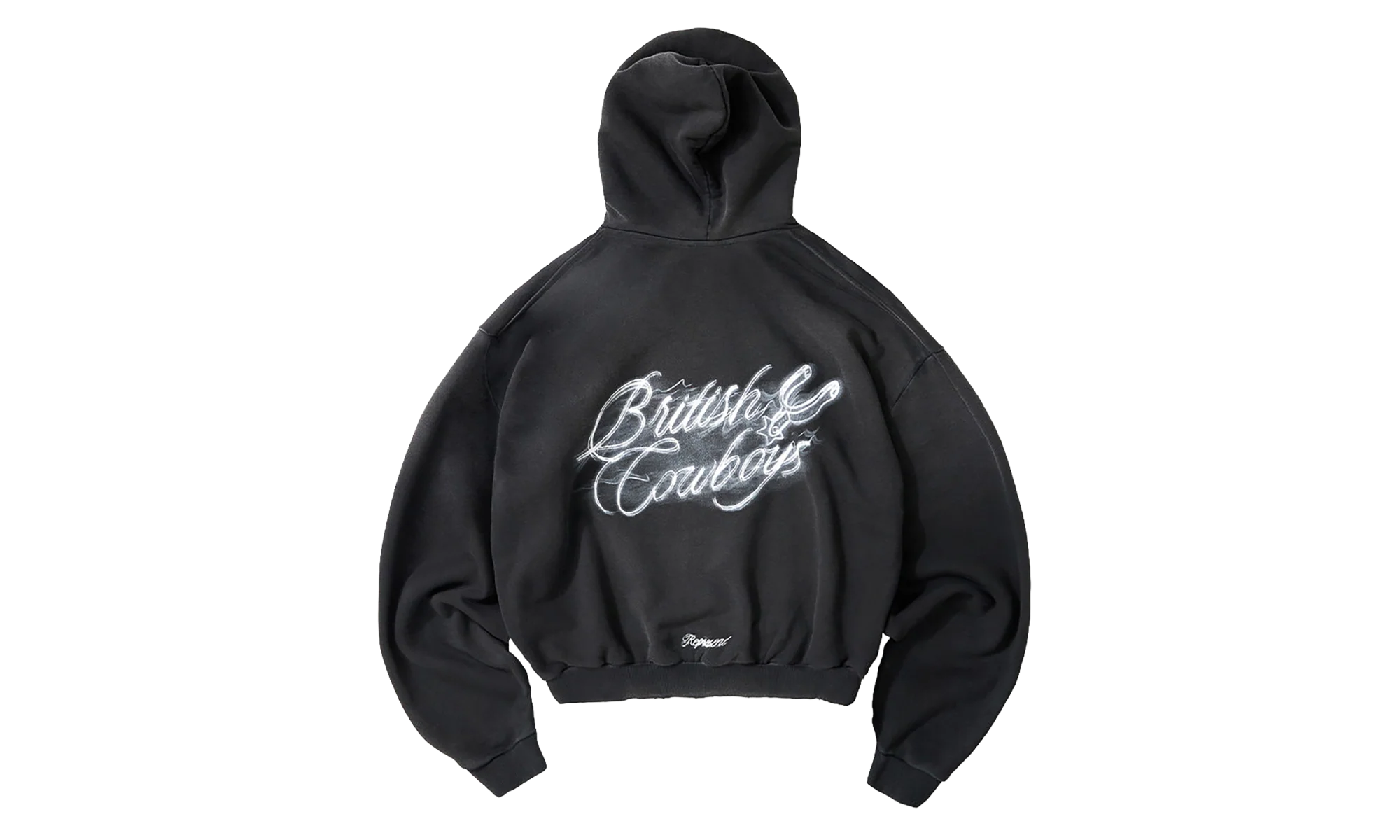 British Cowboys Pullover Hoodie "Black" MLM100610-04