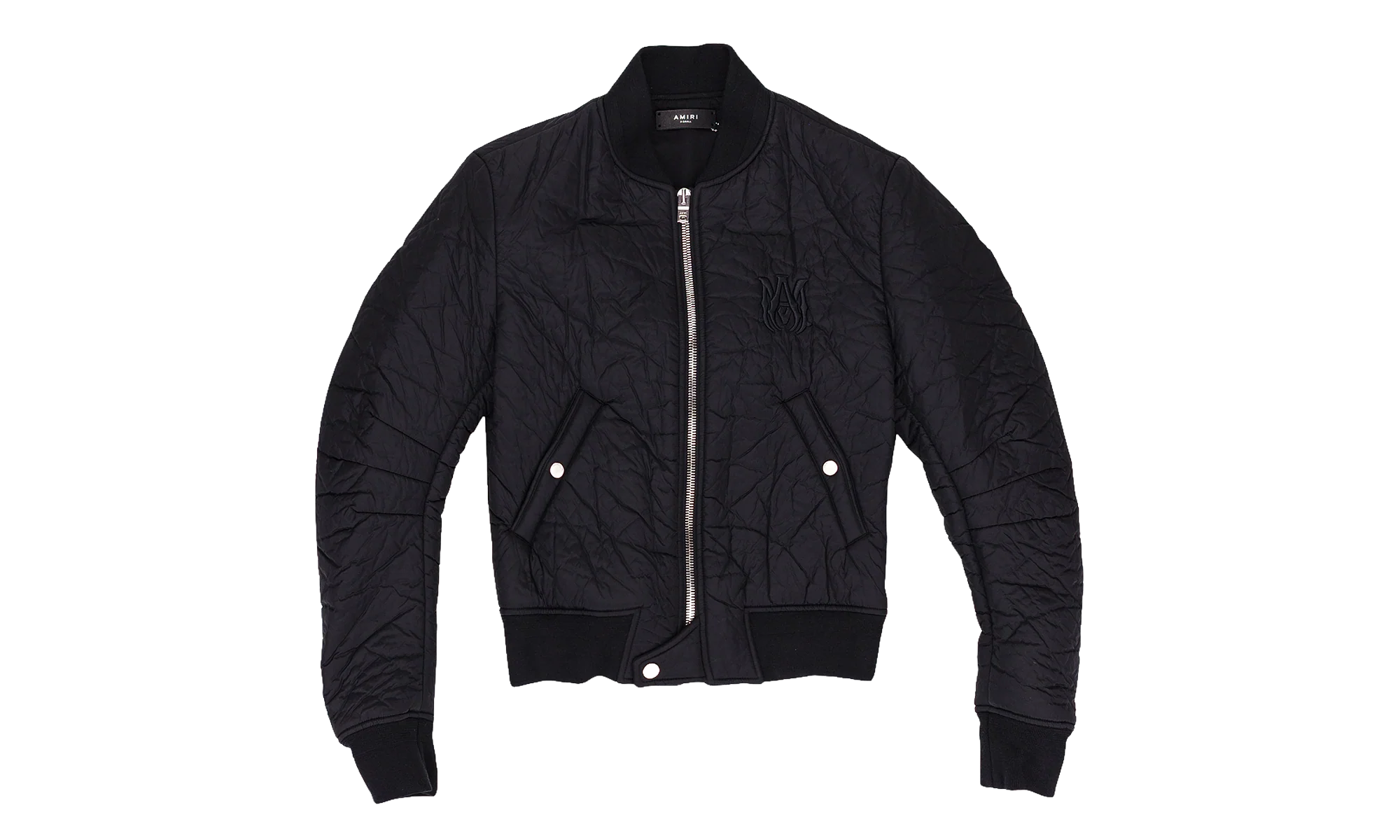 Tonal Crinkle Jacket "Black" PF22MOS011 BLACK