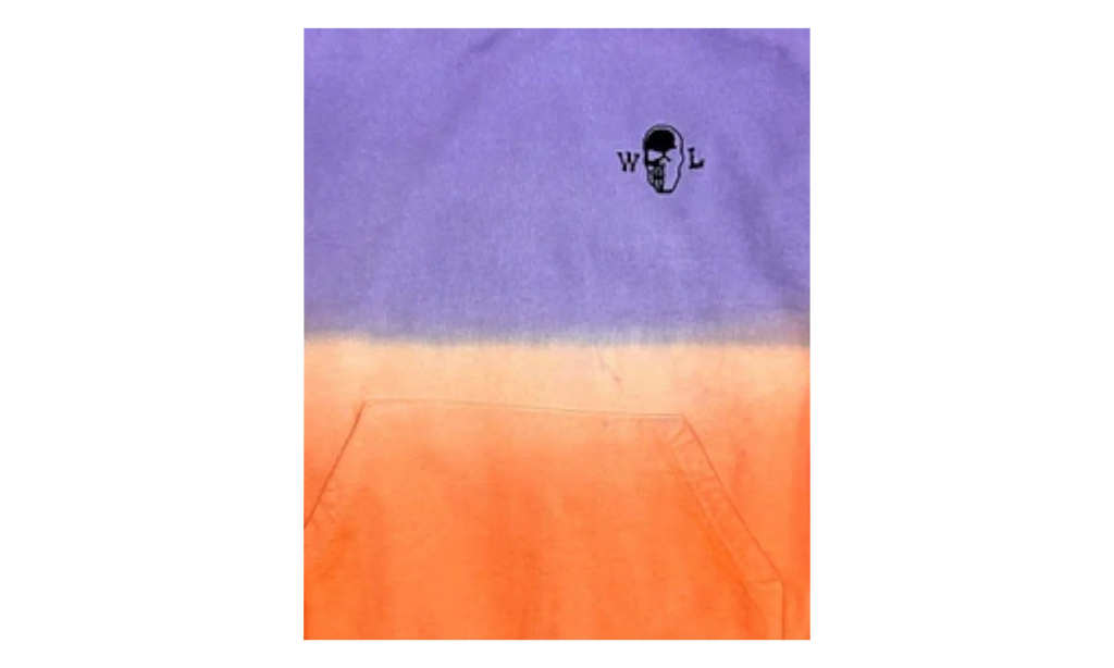 The Singer Hoodie "Orange / Purple" WL015