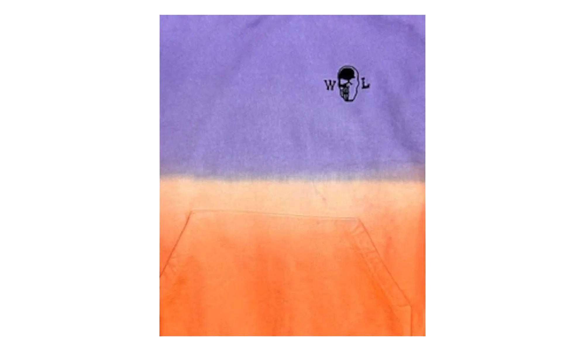 The Singer Hoodie "Orange / Purple" WL015