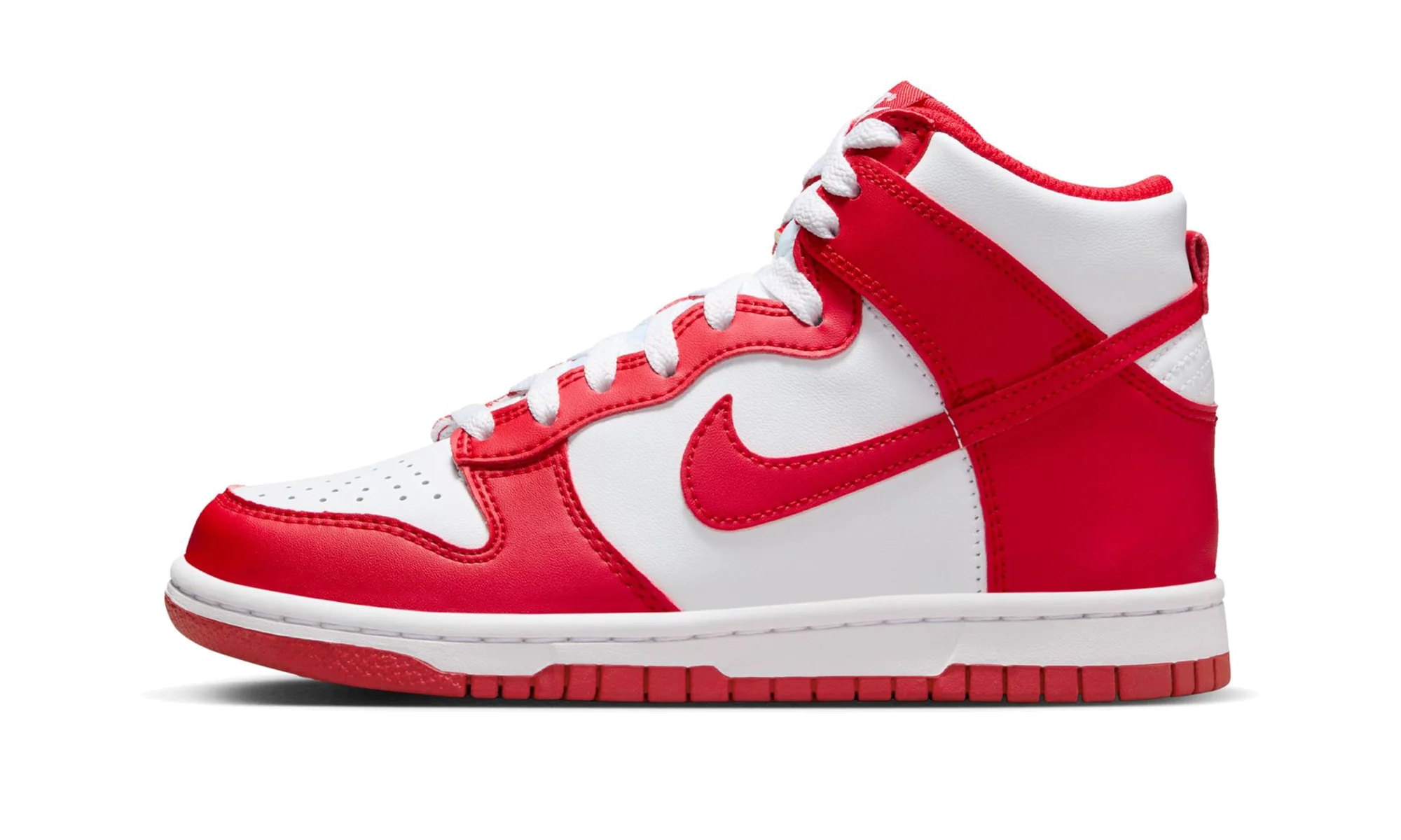 Dunk High GS "Championship White Red (Red Tongue Tag)" DB2179 115