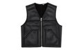 Reversible Faux Shearling Work Vest "FW24 - Black" SU27215
