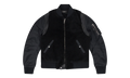 Shearling Bomber Jacket "Black" PS22MLJ026_BLACK