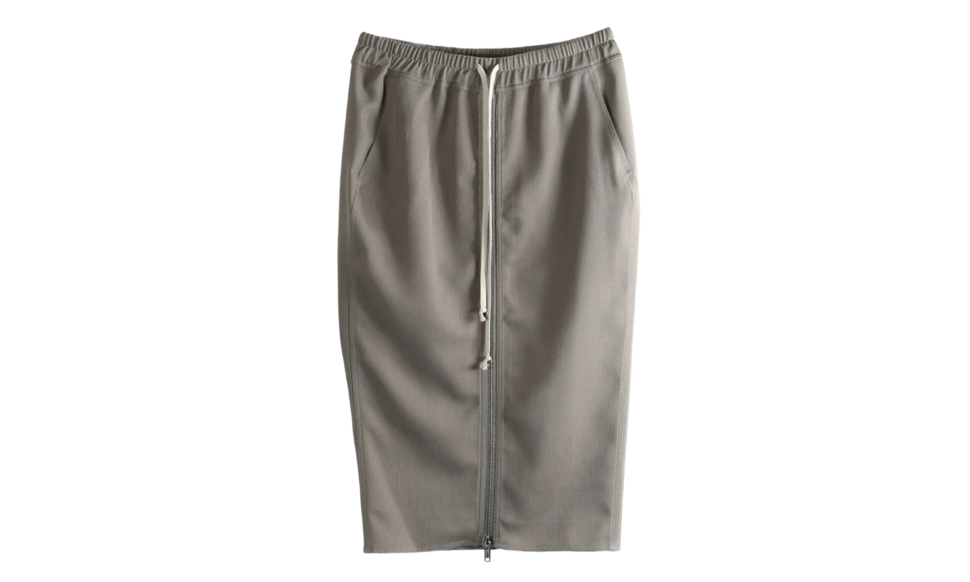 Gonna Zipped Short Pillar Skirt WMNS "Dust" RP01F6375 WT 34