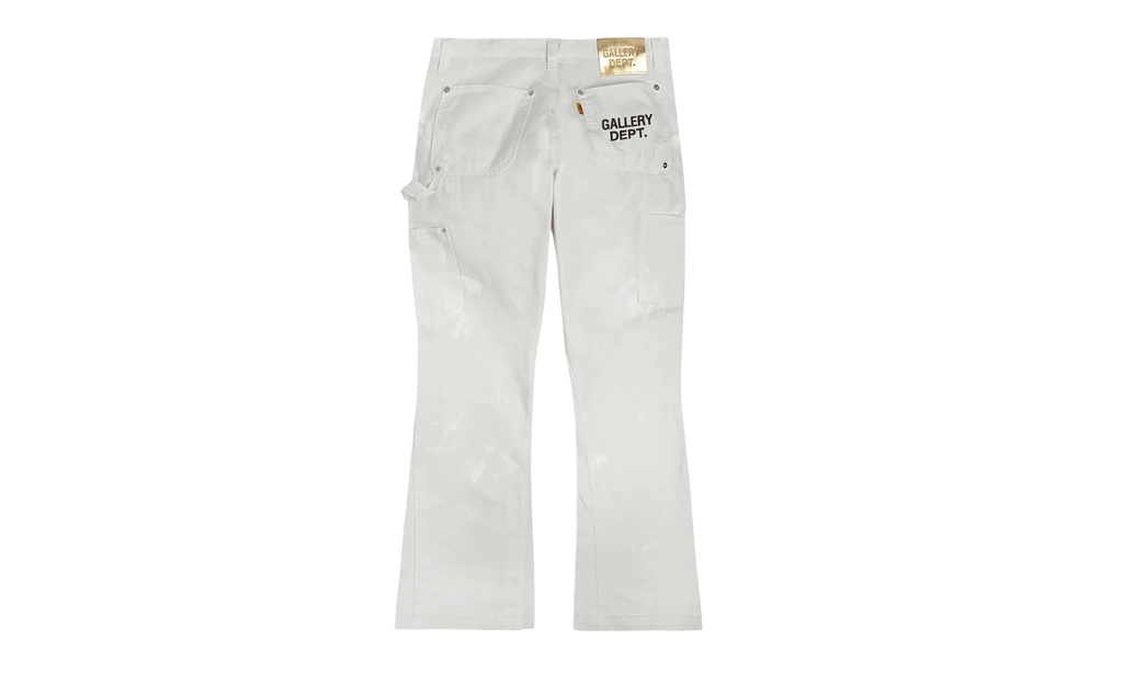Stadium Uniform Flare Carpenter Jeans "White" GDSUFCJW