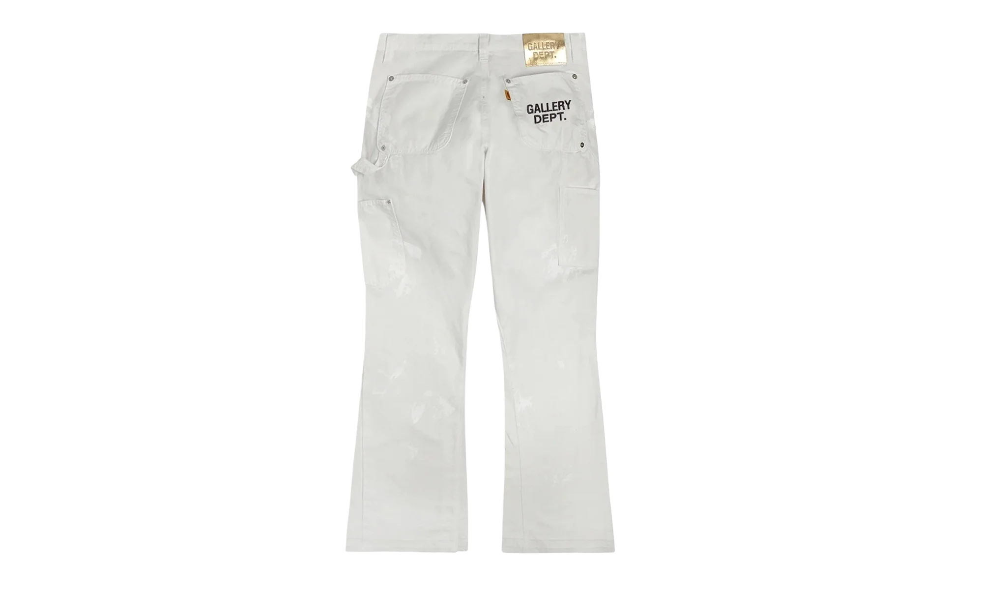 Stadium Uniform Flare Carpenter Jeans "White" GDSUFCJW