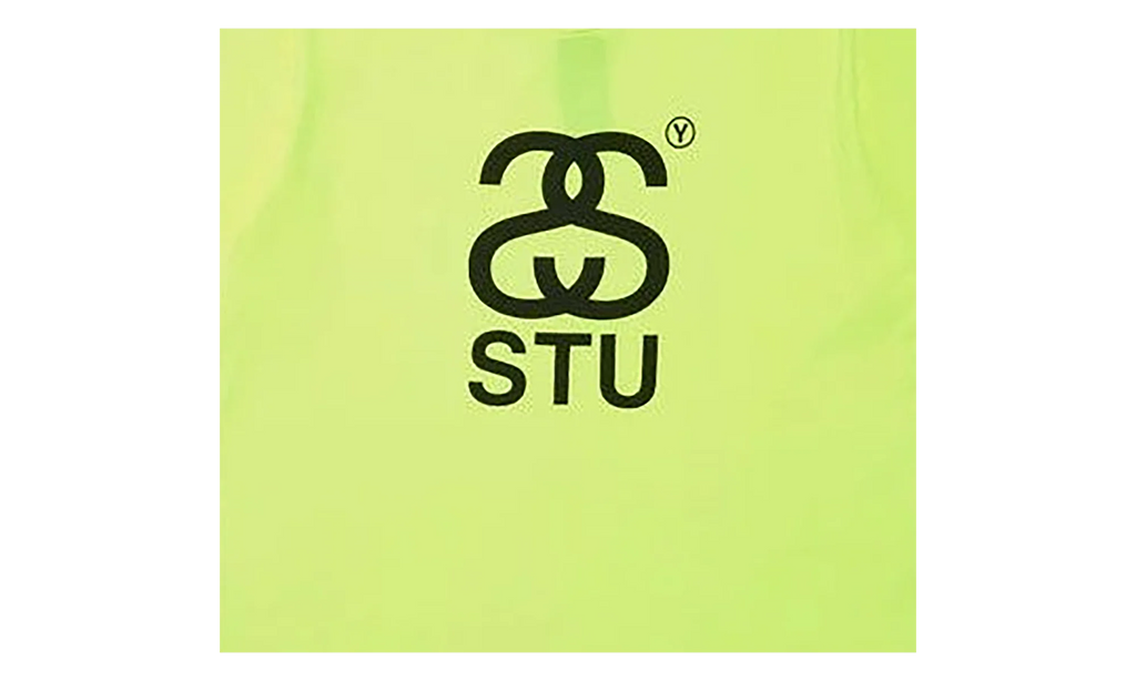 Short Sleeves STU Tee "Neon Yellow" STUS388