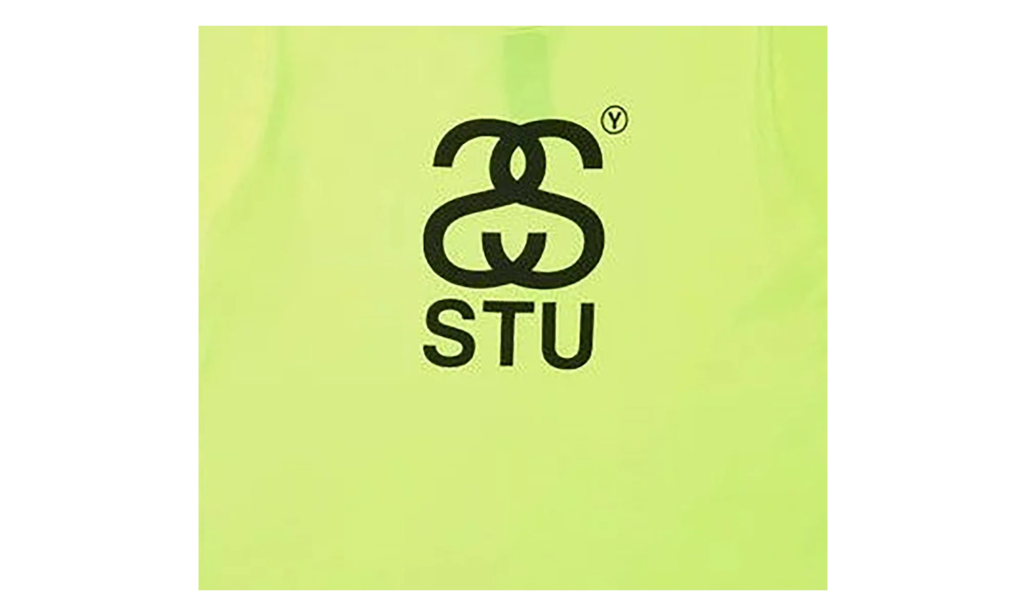 Short Sleeves STU Tee "Neon Yellow" STUS388
