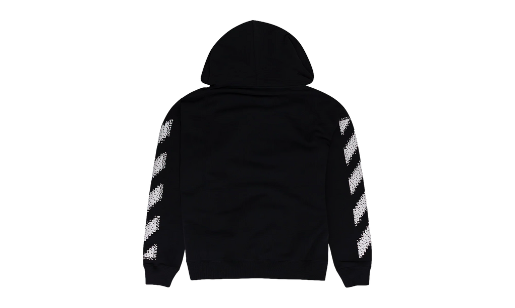 Pixel Diag Skate Hoodie "Black" OFW-MHDS-0213
