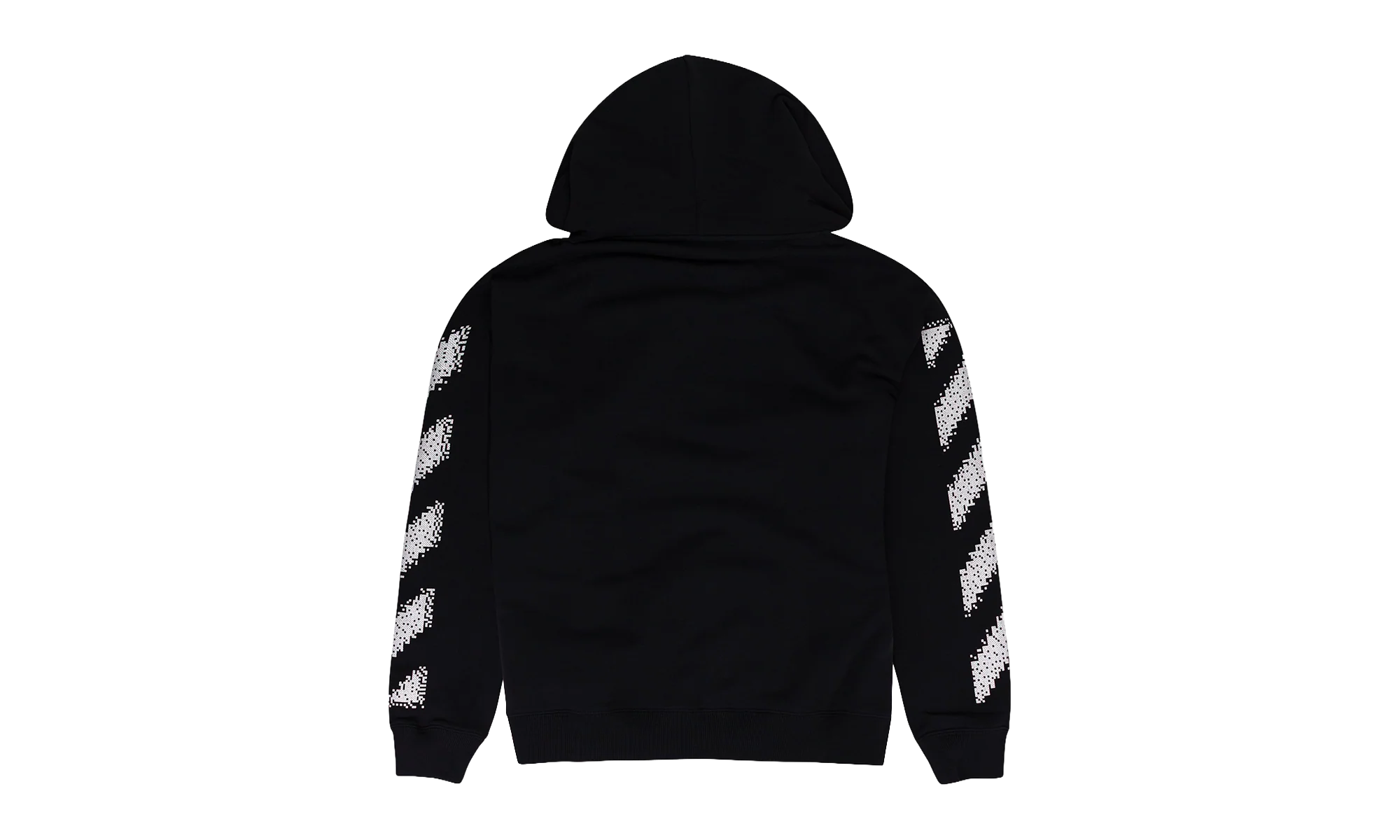 Pixel Diag Skate Hoodie "Black" OFW-MHDS-0213