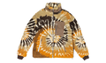 Tie Dye Polar Track Jacket "Orange And Black" PS22MKF014_666
