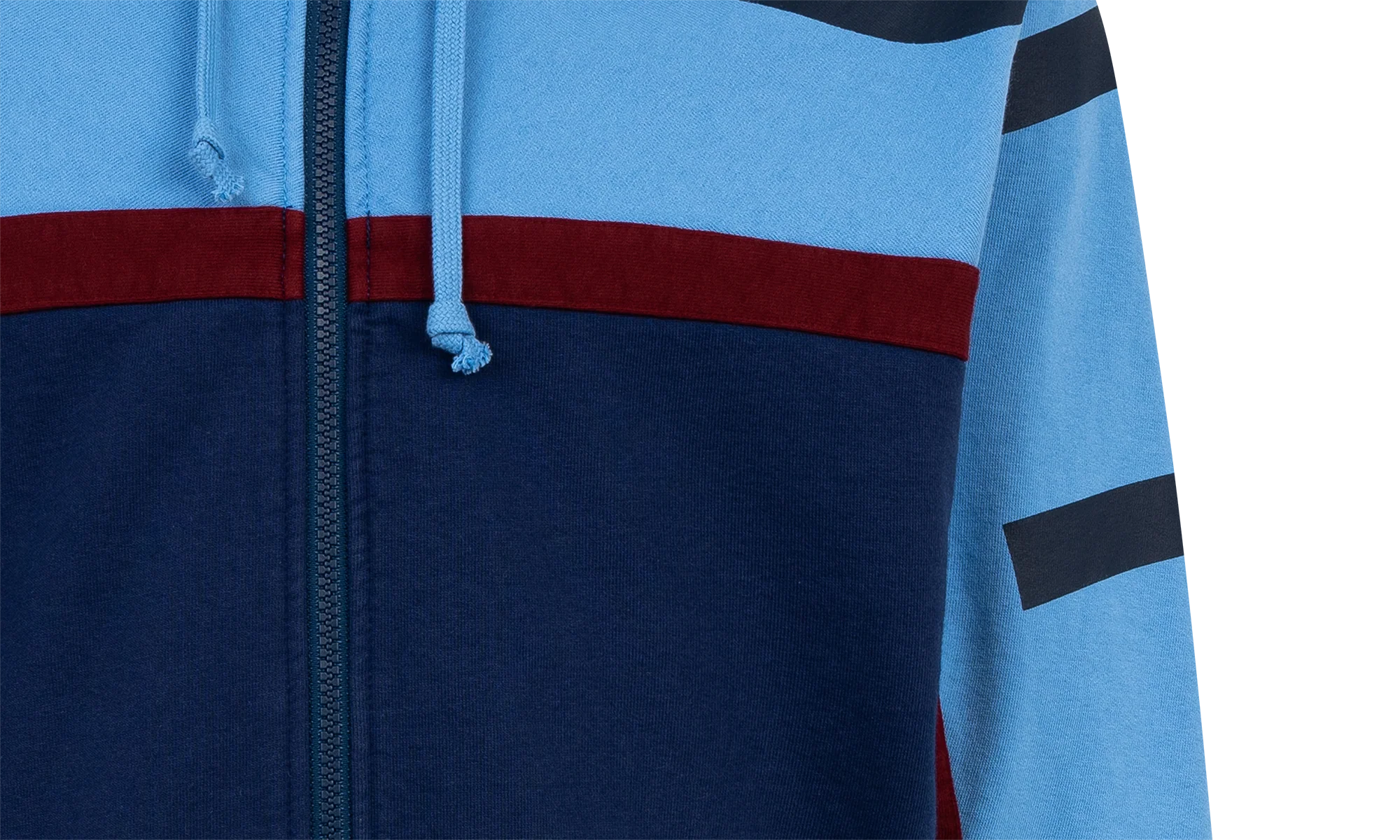 Big Logo Paneled Zip Up Hoodie "FW20" SU9885