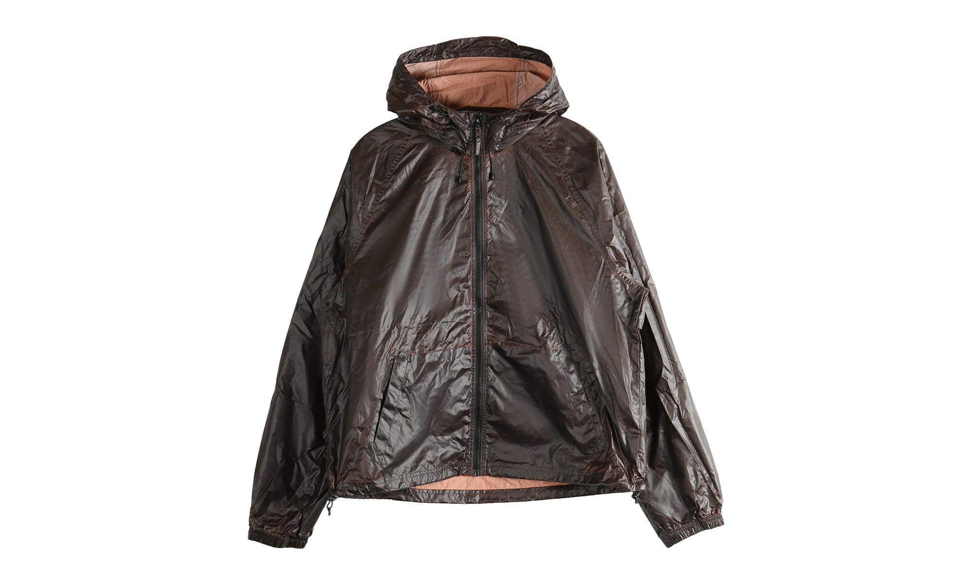 Beach Shell Cracked Ripstop Outerwear "ORANGE" 115807 ORAN