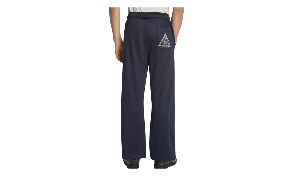WIDE-LEG JOGGERS WITH STRIPE "Navy" RM TR0055 J132 A22 291