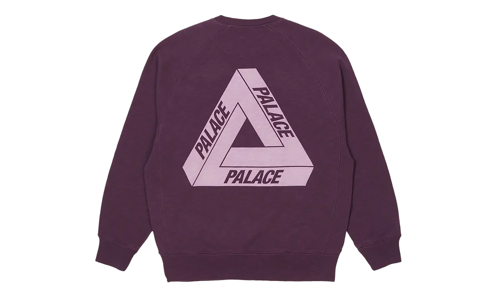 Tri-Ferg Slub Crewneck Sweatshirt "Purple" p0131