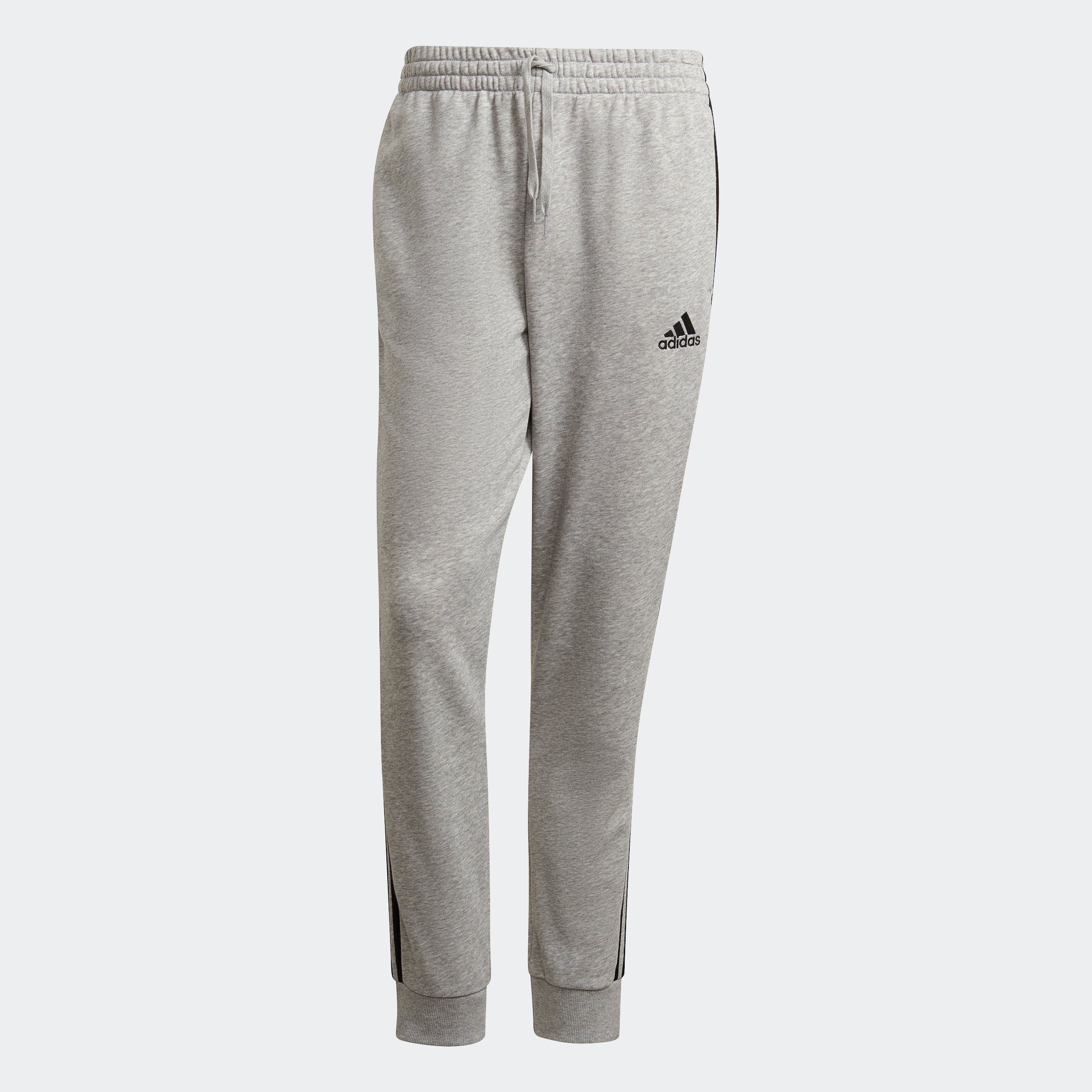 Men's adidas Essentials French Terry Tapered Cuff 3-Stripes Pants