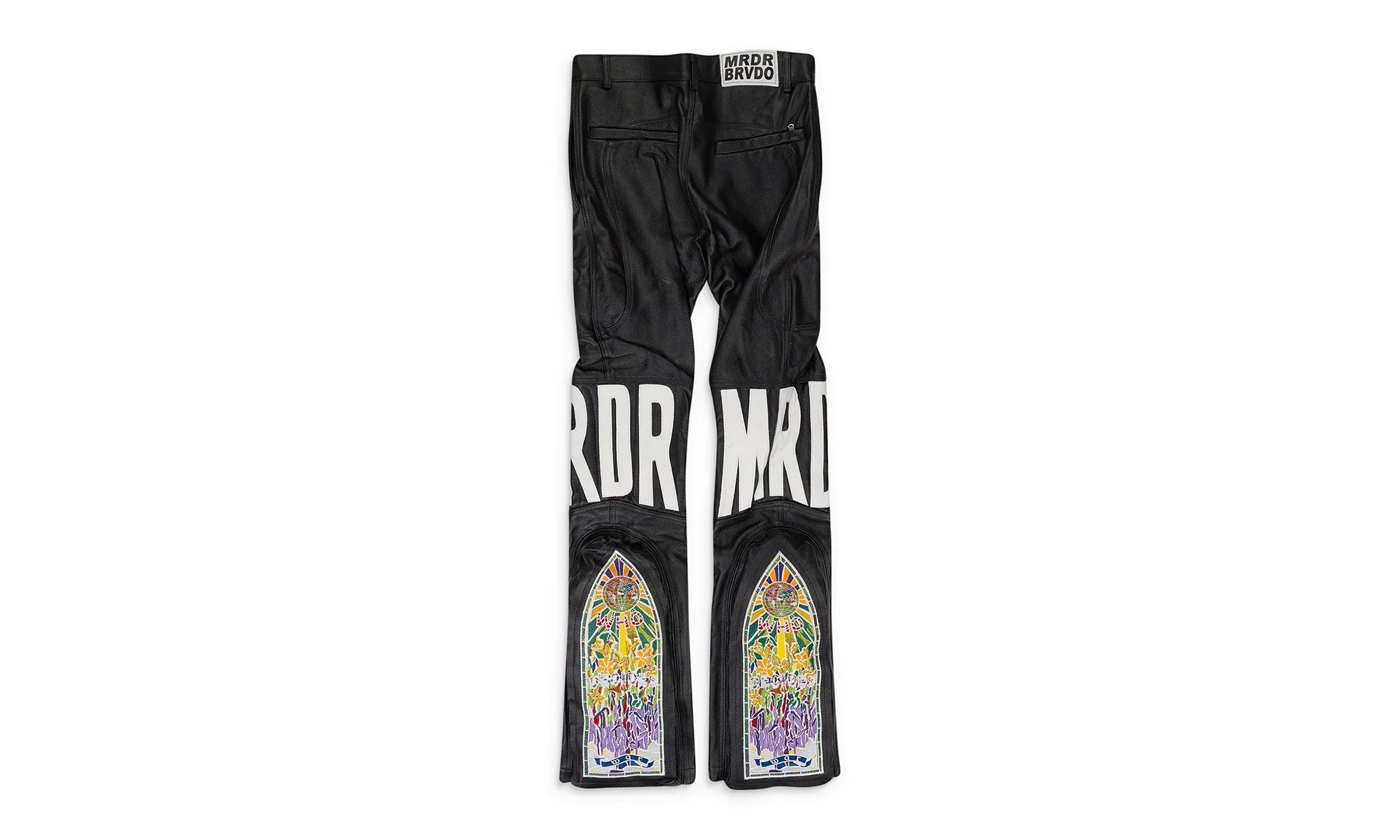 MRDR LEATHER PANTS "BLACK" 11200740002AW23