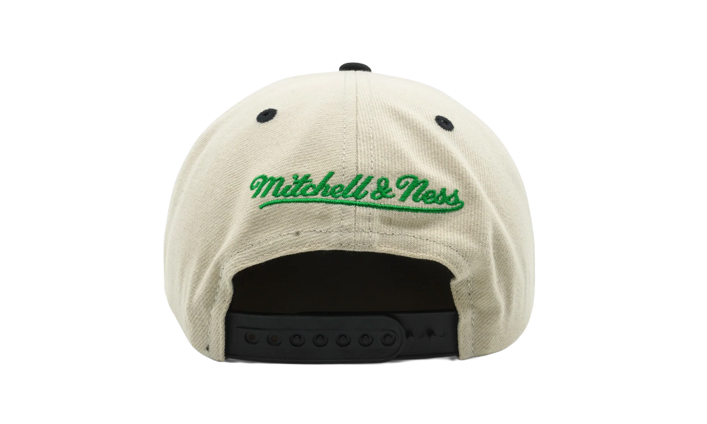 NBA Hardwood Classics First Of Many Snapback Cap "Boston Celtics - Off White" HHSS6330 BCEYYPPPOFWH