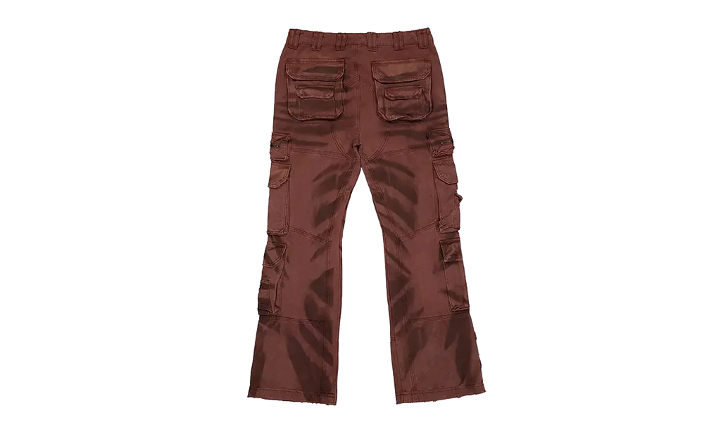 Skidrow Flared Cargo Pants "Clay" GS118