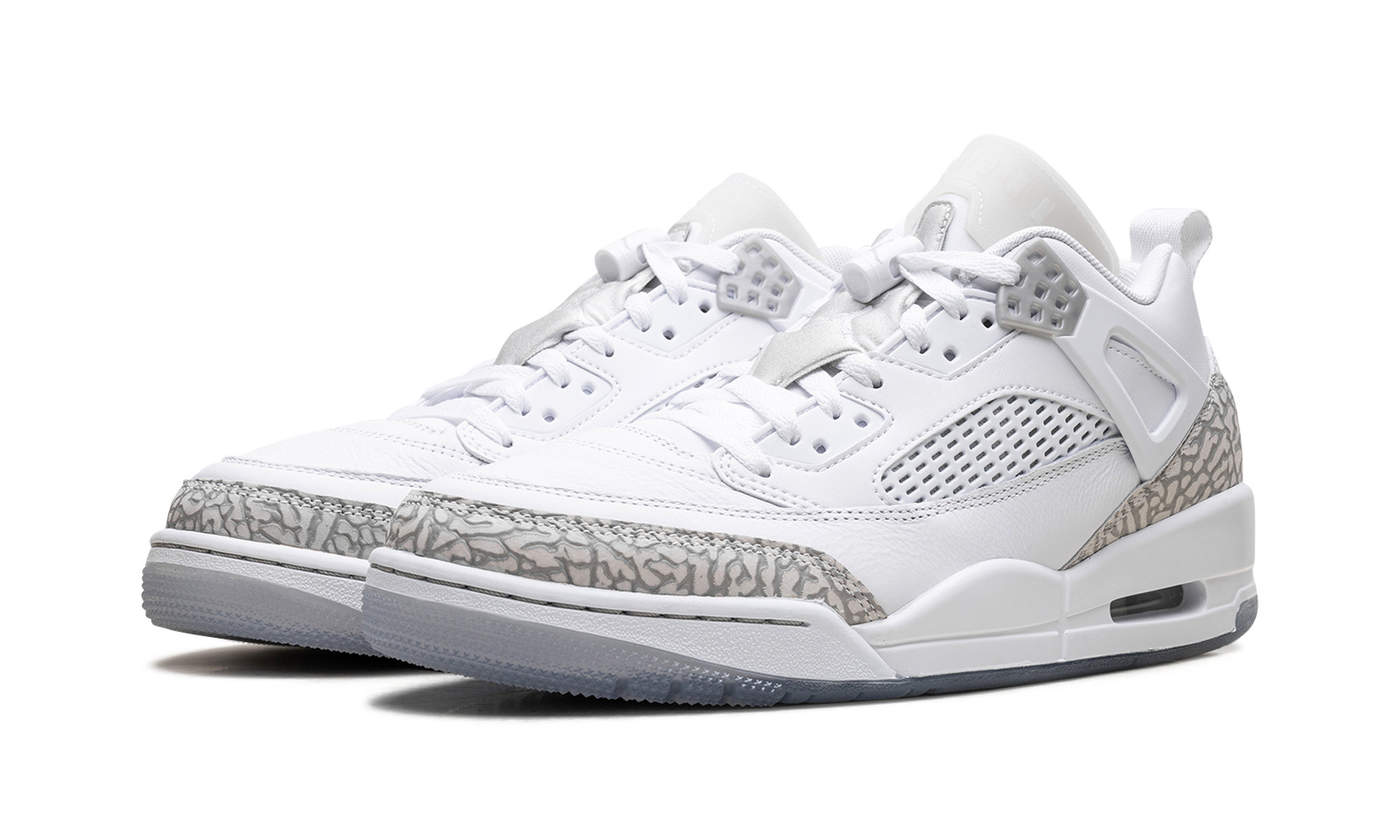 Spizike Low "White Metallic Silver Barely Blue Neutral Grey" FQ1759 103