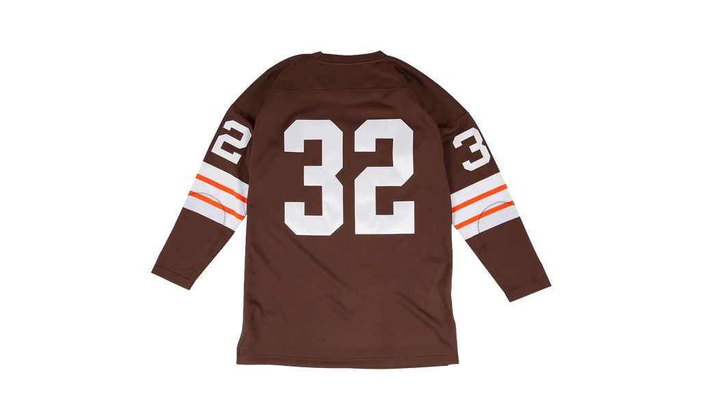 NFL Jim Brown Authentic Jersey "1964 Cleveland Browns - Brown" AJY6CP18021 CBRBROW64JBW