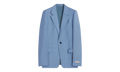 VIRGIN WOOL SINGLE-BREASTED JACKET "BLUE" RM JA0007 5858 P24 134