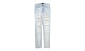 Plaid Patch Thrasher Jeans "Light Indigo" PF22MDS018 485