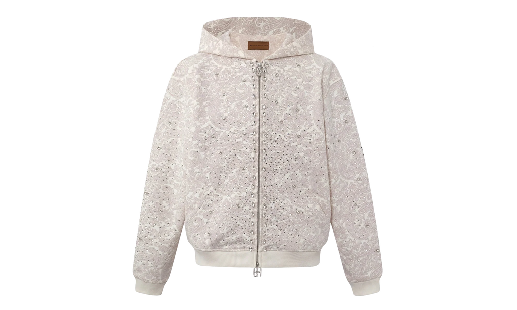 Cashew Blossom Zip-Up Jacket "Cream" BC25FWHA02 WHIT