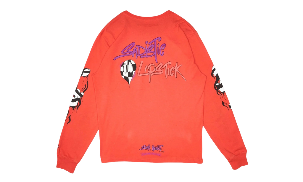 Matty Boy Sadistic Lipstick Long sleeve Tee "Orange" CHRM0800