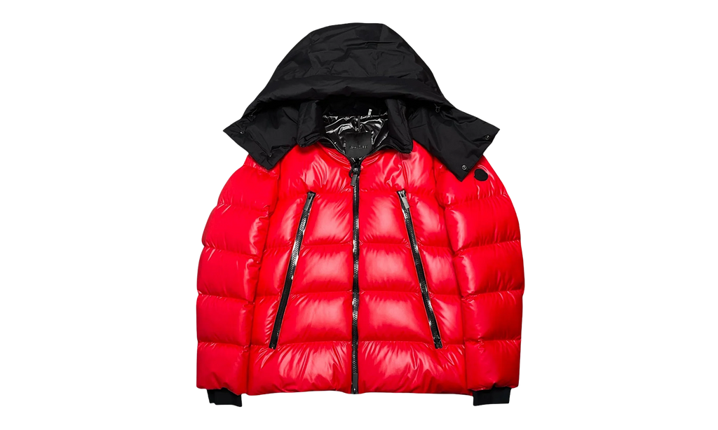 Zubair Down Jacket "Red Black" MON23
