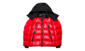Zubair Down Jacket "Red Black" MON23