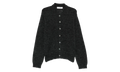 Evening Polo Shirt "Charcoal Melange Fuzzy Alpaca" M2263EC
