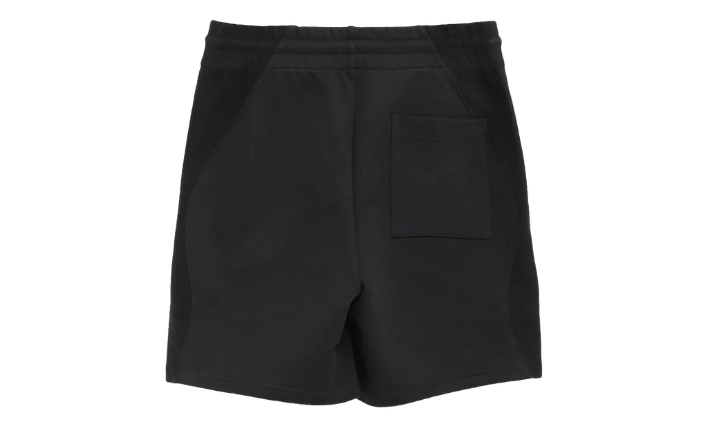 Squash Logo Flock Shorts "Black" MSS26JTR36901