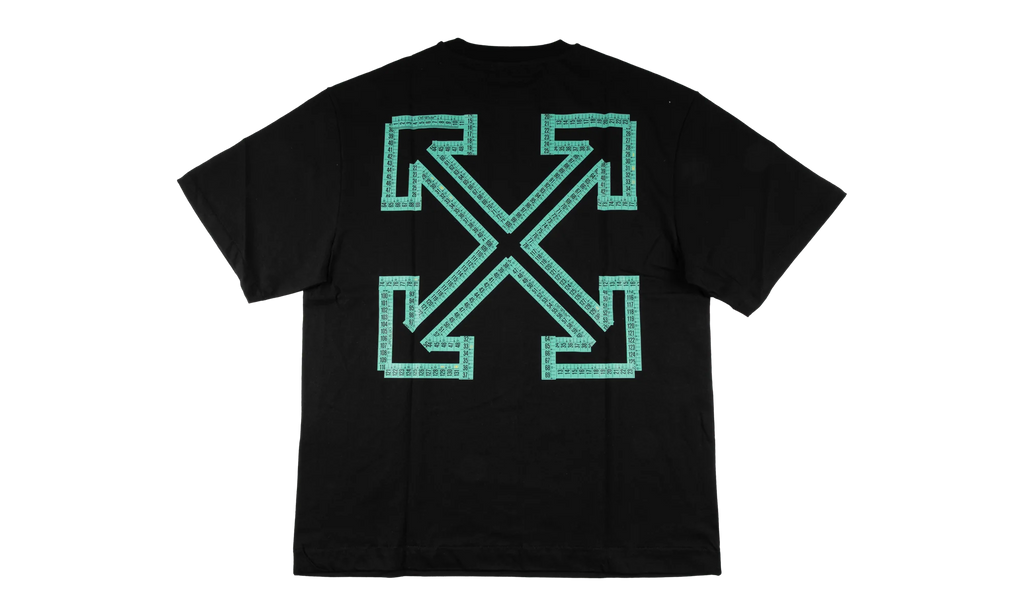 TAPE ARROW SKATE FIT TEE "Black" 44OWOS26T059 001