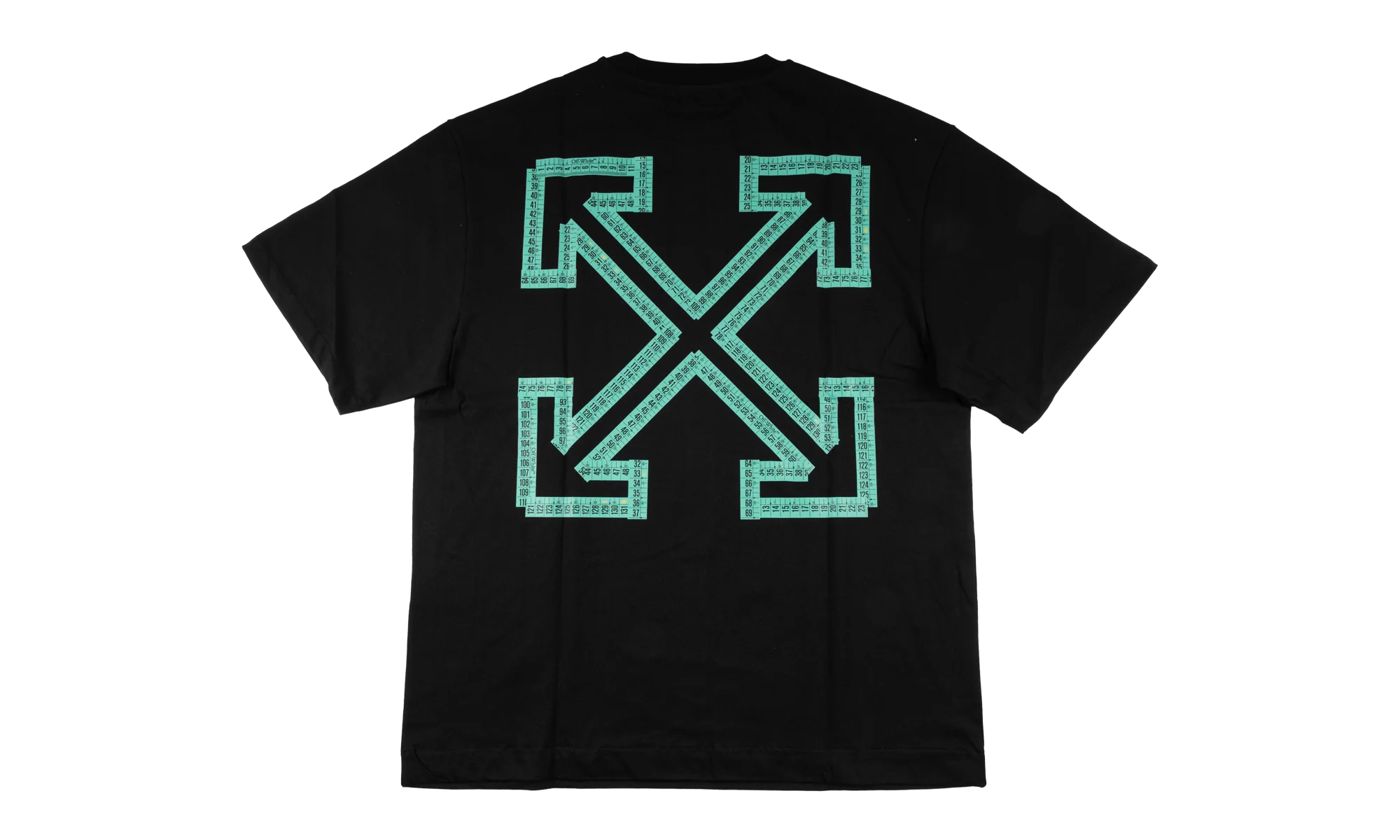 TAPE ARROW SKATE FIT TEE "Black" 44OWOS26T059 001