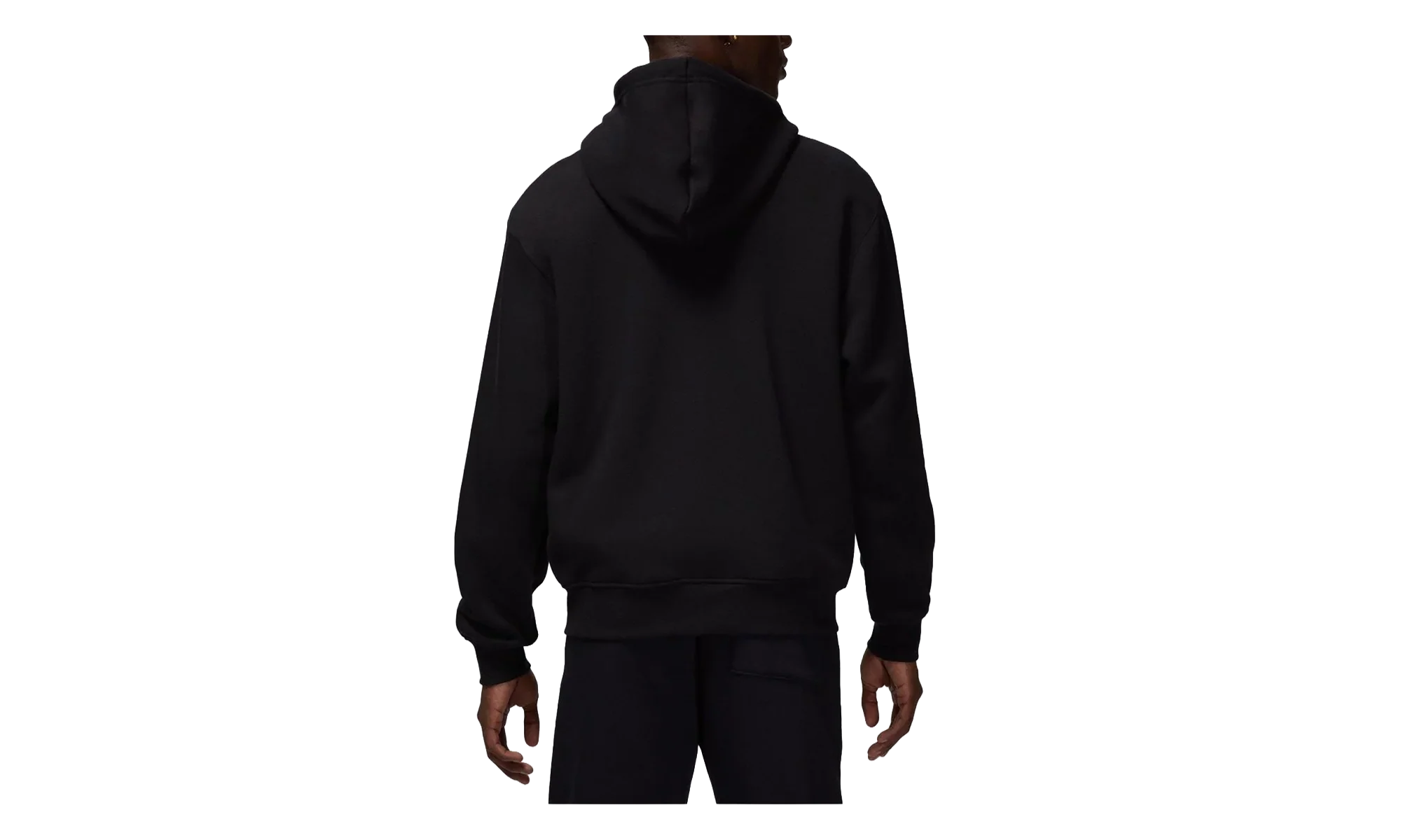 Jordan Wordmark Fleece Hoodie "Black" FJ1966 010