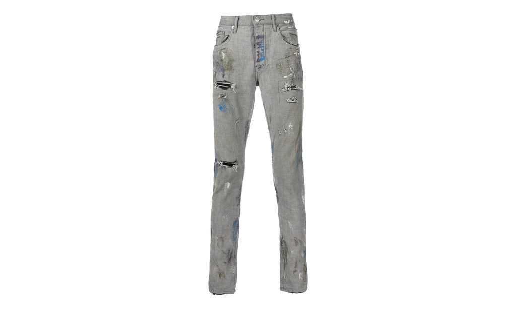 Dirty Repair Jeans "Grey" P001RGDR222