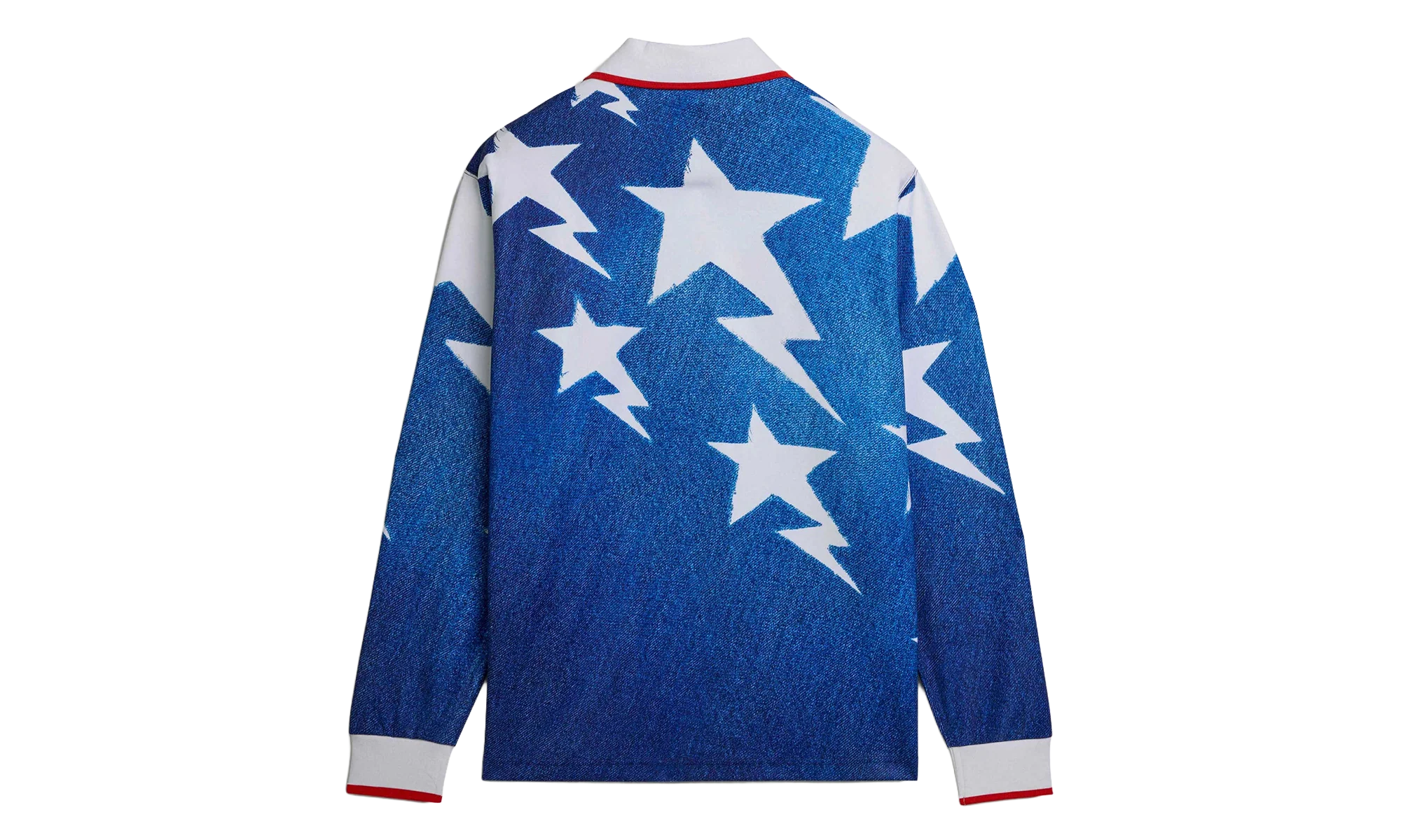 Adidas x BAPE LSL Star Jersey "Medium Blue Denim" KF4913