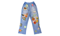 Gentlemen'S Waffle Sweatpants "Blue" BWA88