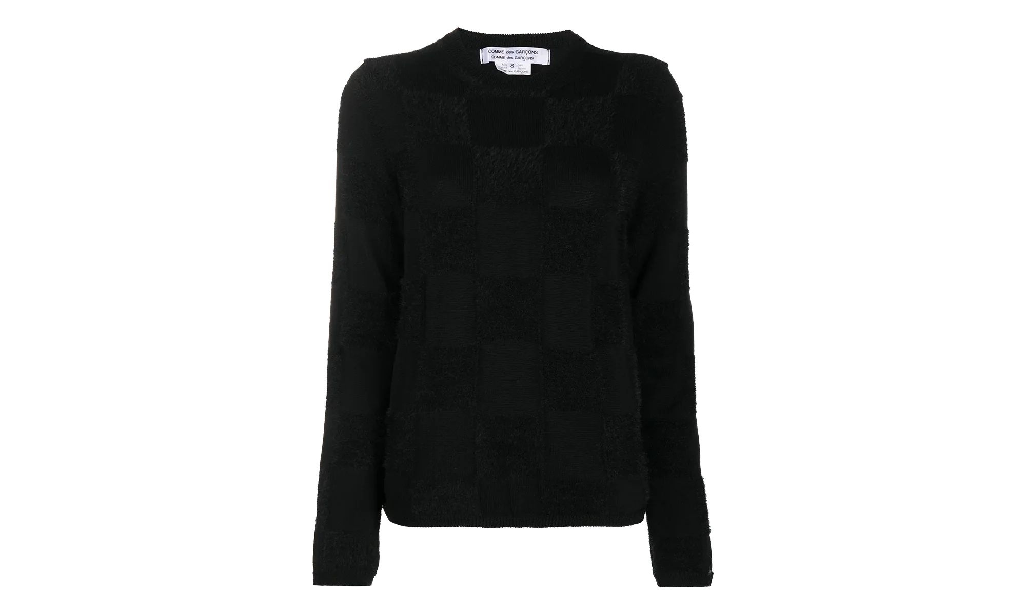 Solid Color Fringe Sweater WMNS "Black" GP N015 051 BLAC