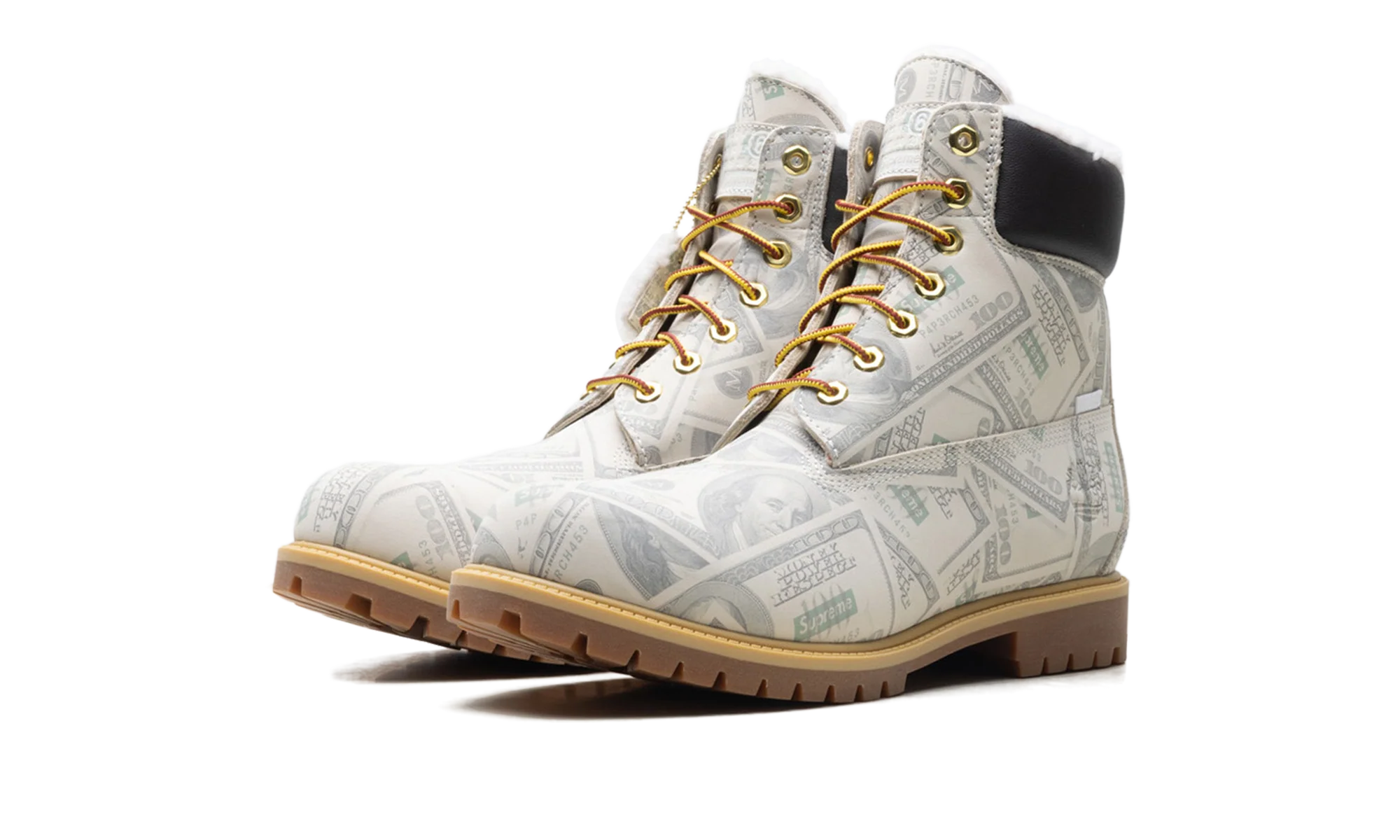 Timberland 6" Premium Waterproof Boot "Supreme x MM6 Maison Margiela $100 Bills" TB0A5NG5ALP