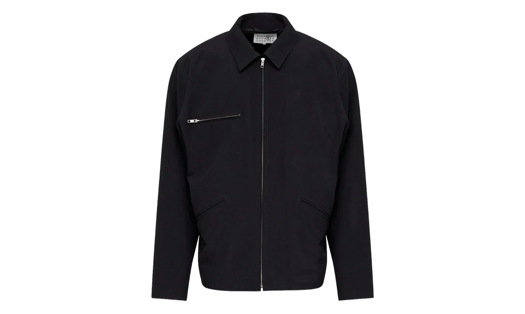 Light Wool Blend Zip Jacket "Black" SH0AM0069M35436900