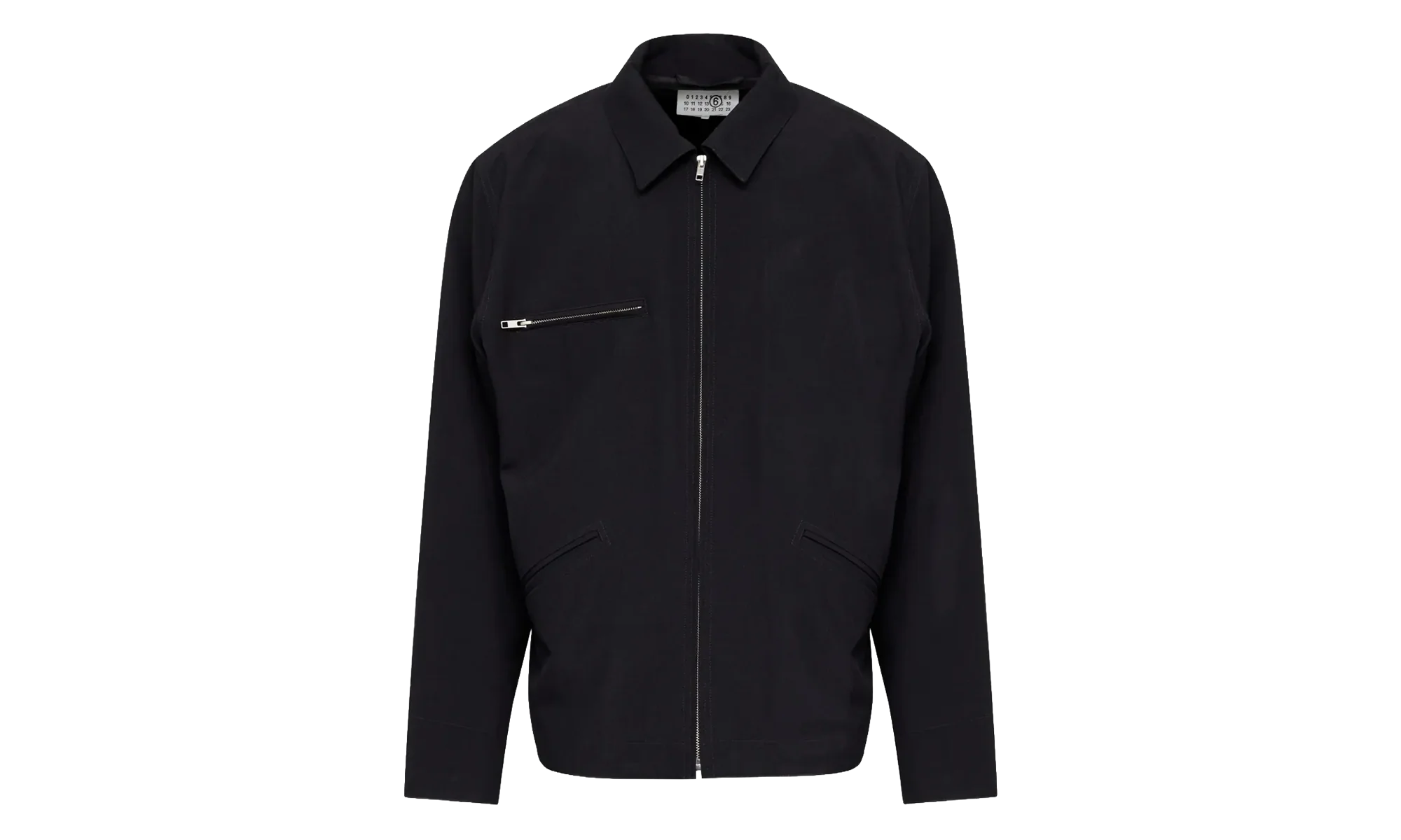 Light Wool Blend Zip Jacket "Black" SH0AM0069M35436900
