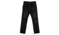 Leather Straight MX1 Jean "Vintage Black" AMDNGH1086 097