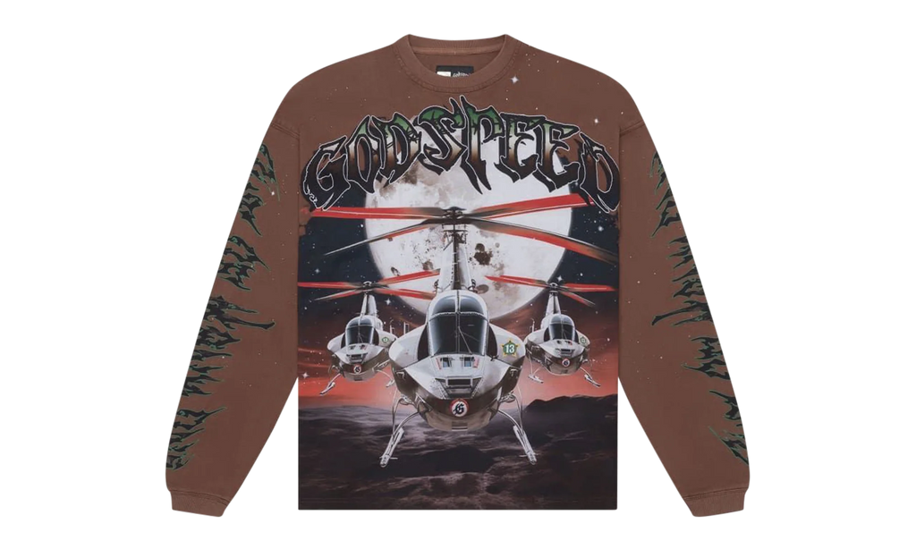 Men's Air Strike LS T-shirt "Mocha" HFM408HS