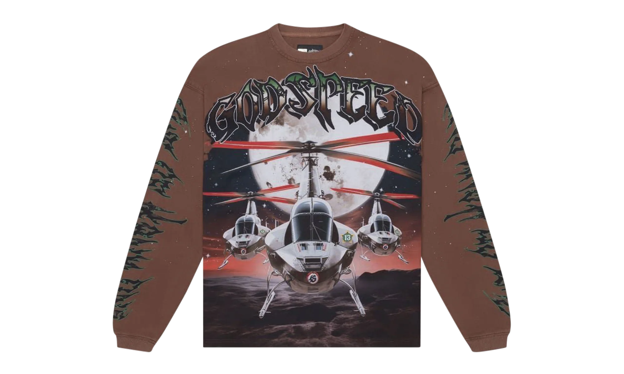 Men's Air Strike LS T-shirt "Mocha" HFM408HS