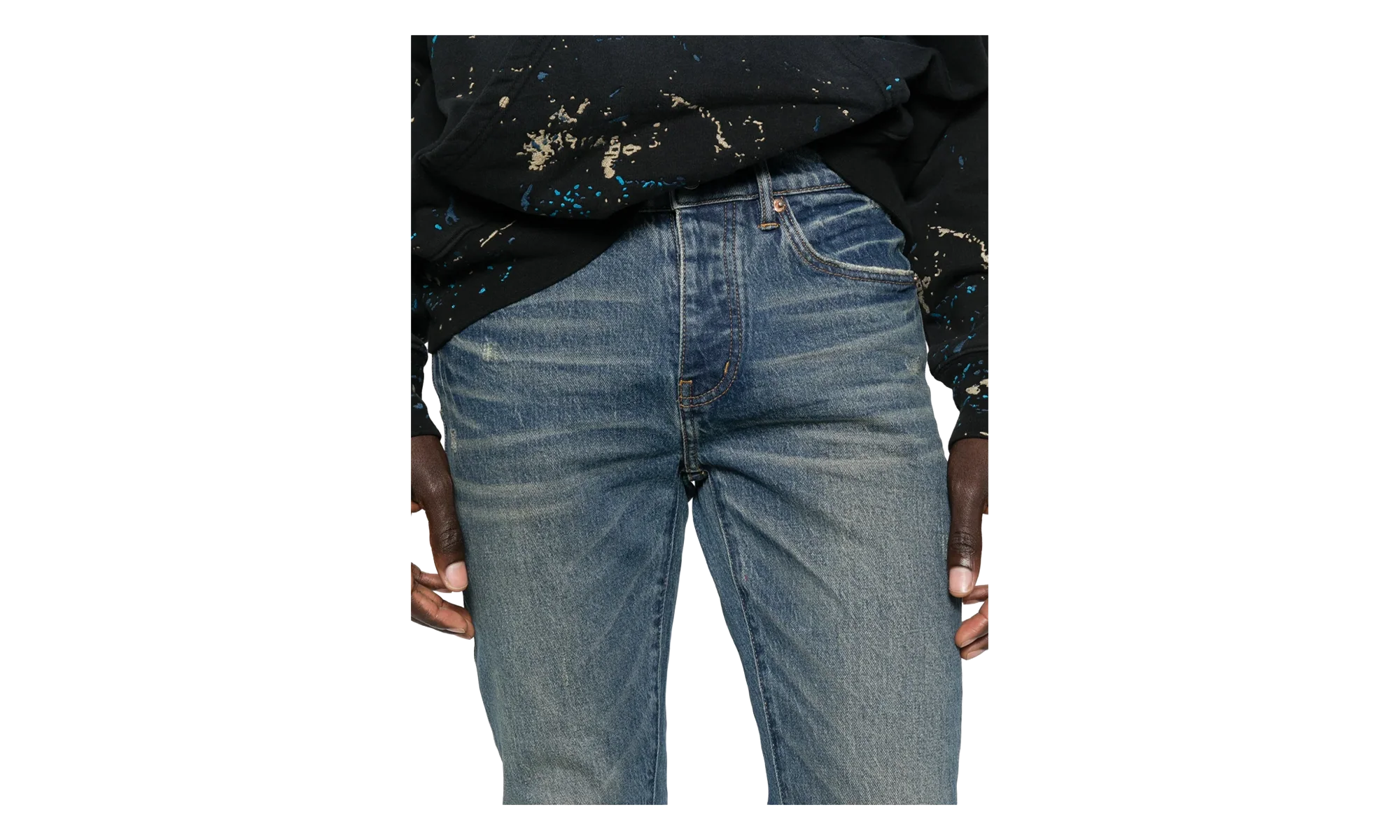 P001 Vintage Denim "Dark Indigo" P001 SKVD126