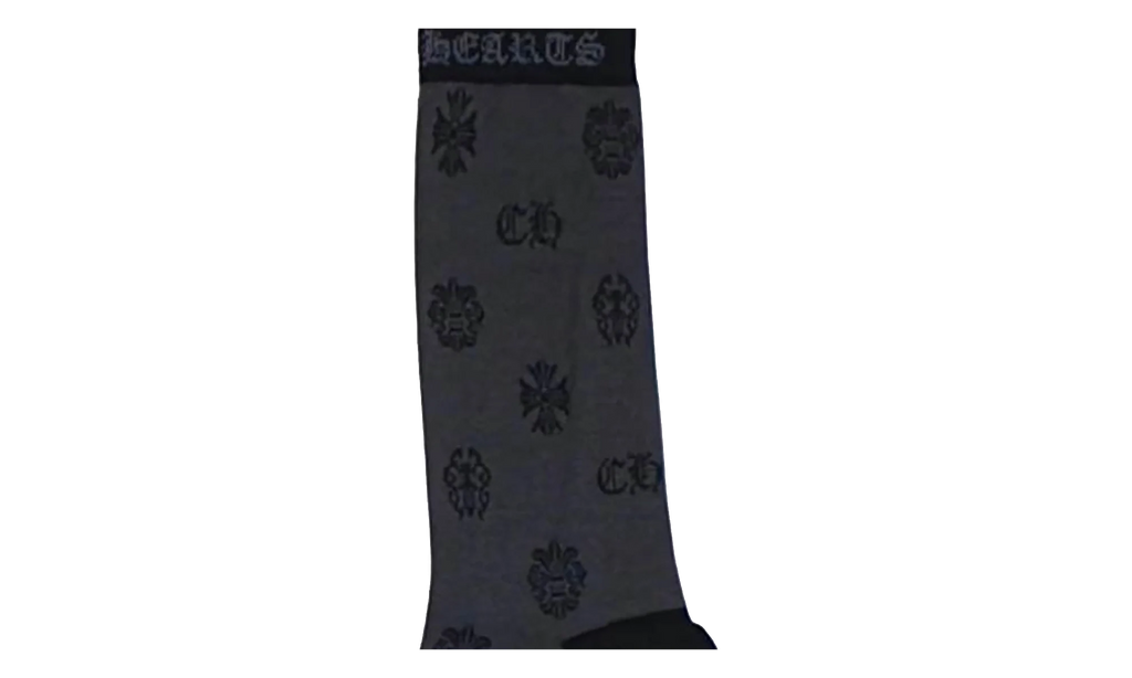 Monogram Socks (3 Pack) "Black / Grey" CHRM0906